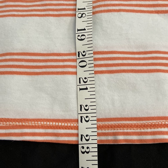 🎉HOST PICK 🤩Vintage stripe faux Henley cotton tee from the 90s weighted cotton - Picture 11 of 14